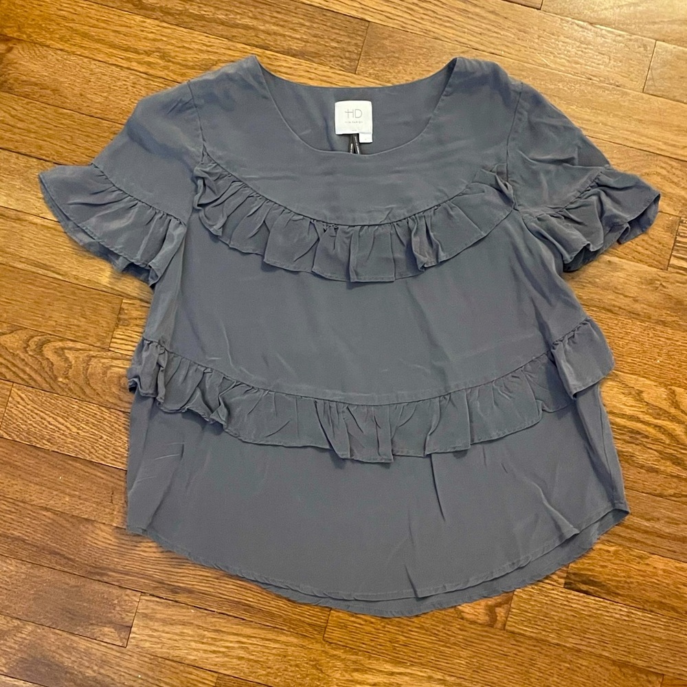 Gray blouse